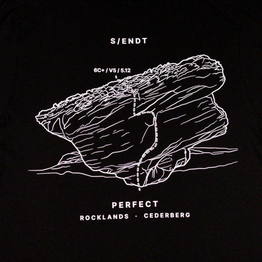 Bundle: 'Perfect' Climbing Tshirt in Black, Chalk Bag, Chalk and Ripstop 5-Panel Hat