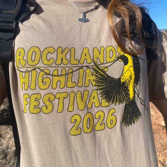 Rocklands Highline Festival 2026 Tshirt