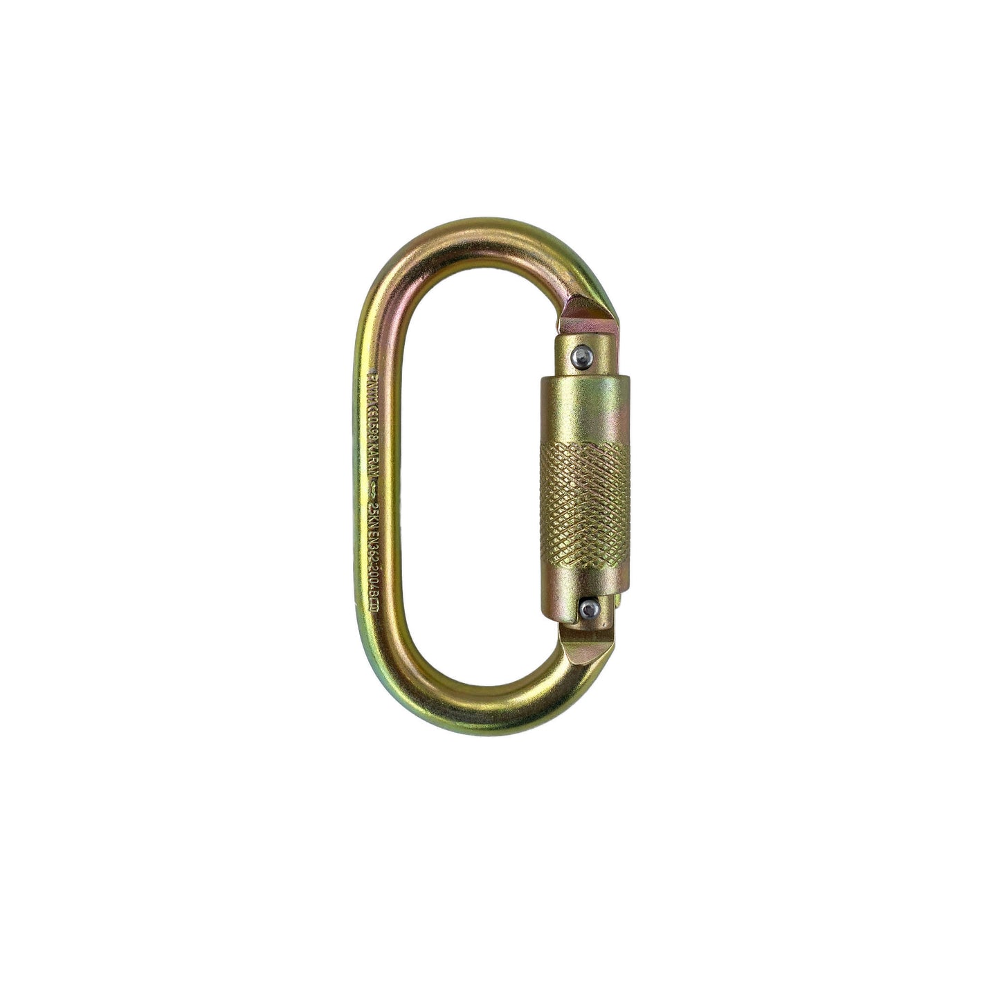 Oval Auto-Locking Carabiner