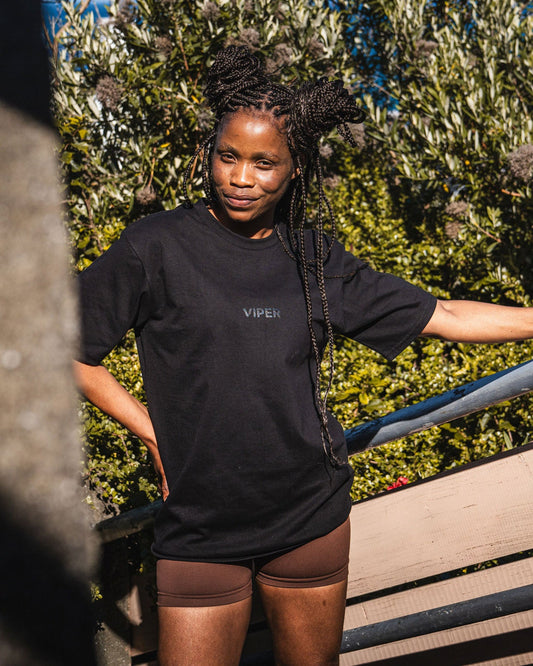 Classic VIPER Black Crew Neck T-Shirt