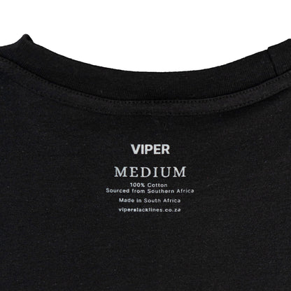 Classic VIPER Black Crew Neck T-Shirt