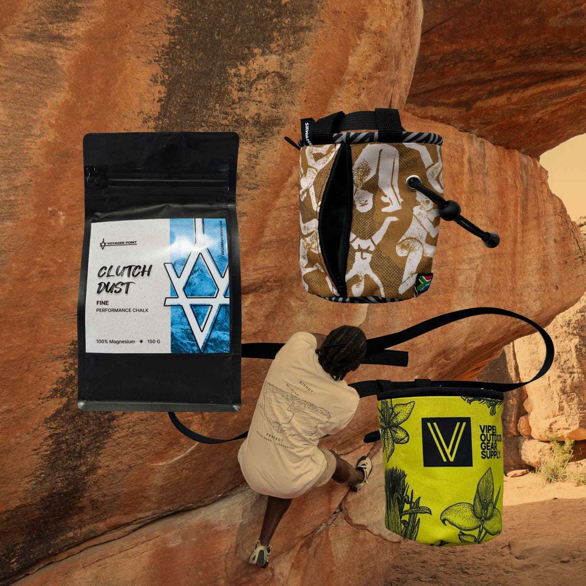 Climbing Chalk and Bag Combo
