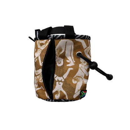 Bundle: 'Perfect' Climbing Tshirt in Red, Chalk Bag, Chalk and Ripstop 5-Panel Hat