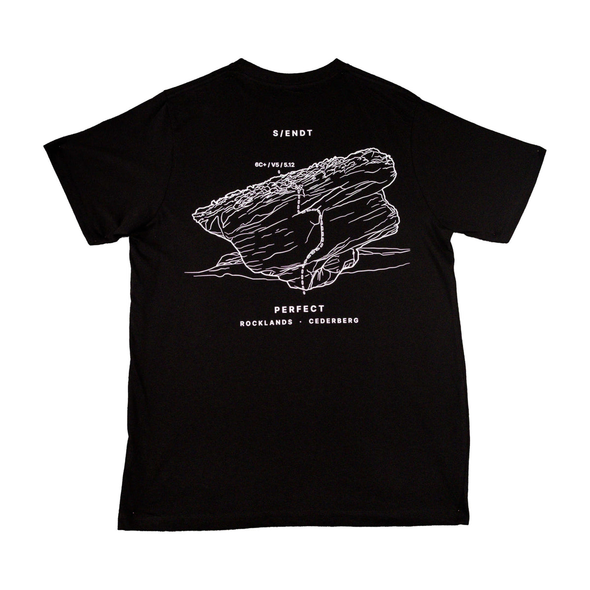 Bundle: 'Perfect' Climbing Tshirt in Black, Chalk Bag, Chalk and Ripstop 5-Panel Hat