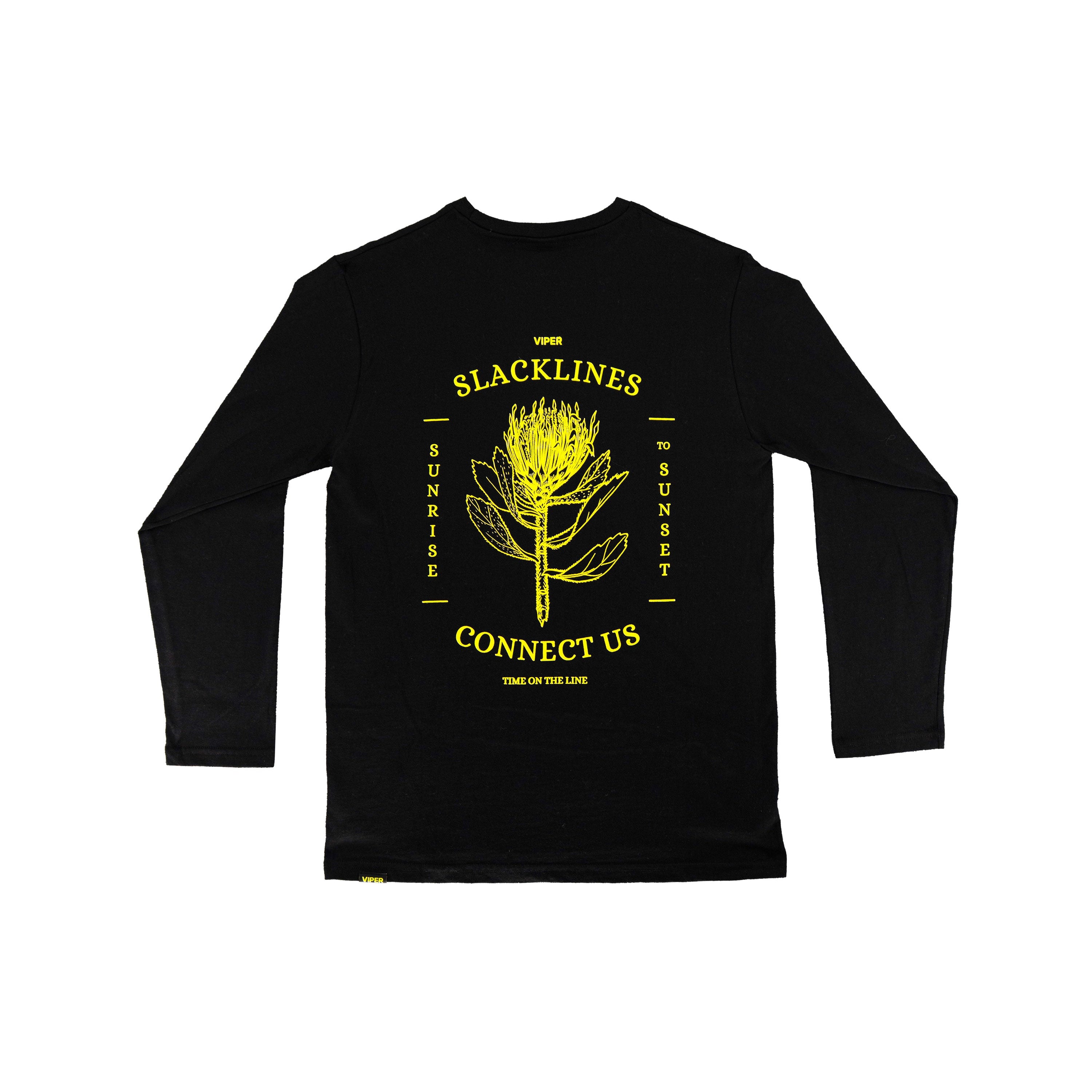 Protea Crew Neck Long Sleeve T-Shirt – Viper Slacklines