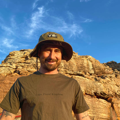 Bundle: Plants of Table Mountain Hoodie, T-Shirt, Totebag, Stickers & Choice of Bush Hat or Beanie
