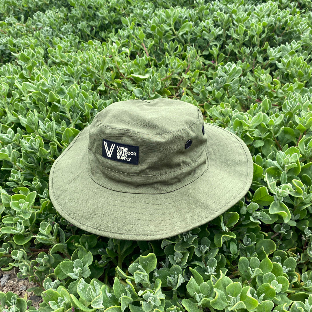 Green Ripstop Bush Hat