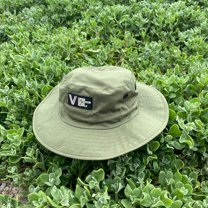 Green Ripstop Bush Hat