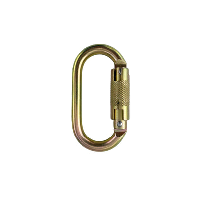 Oval Auto-Locking Carabiner