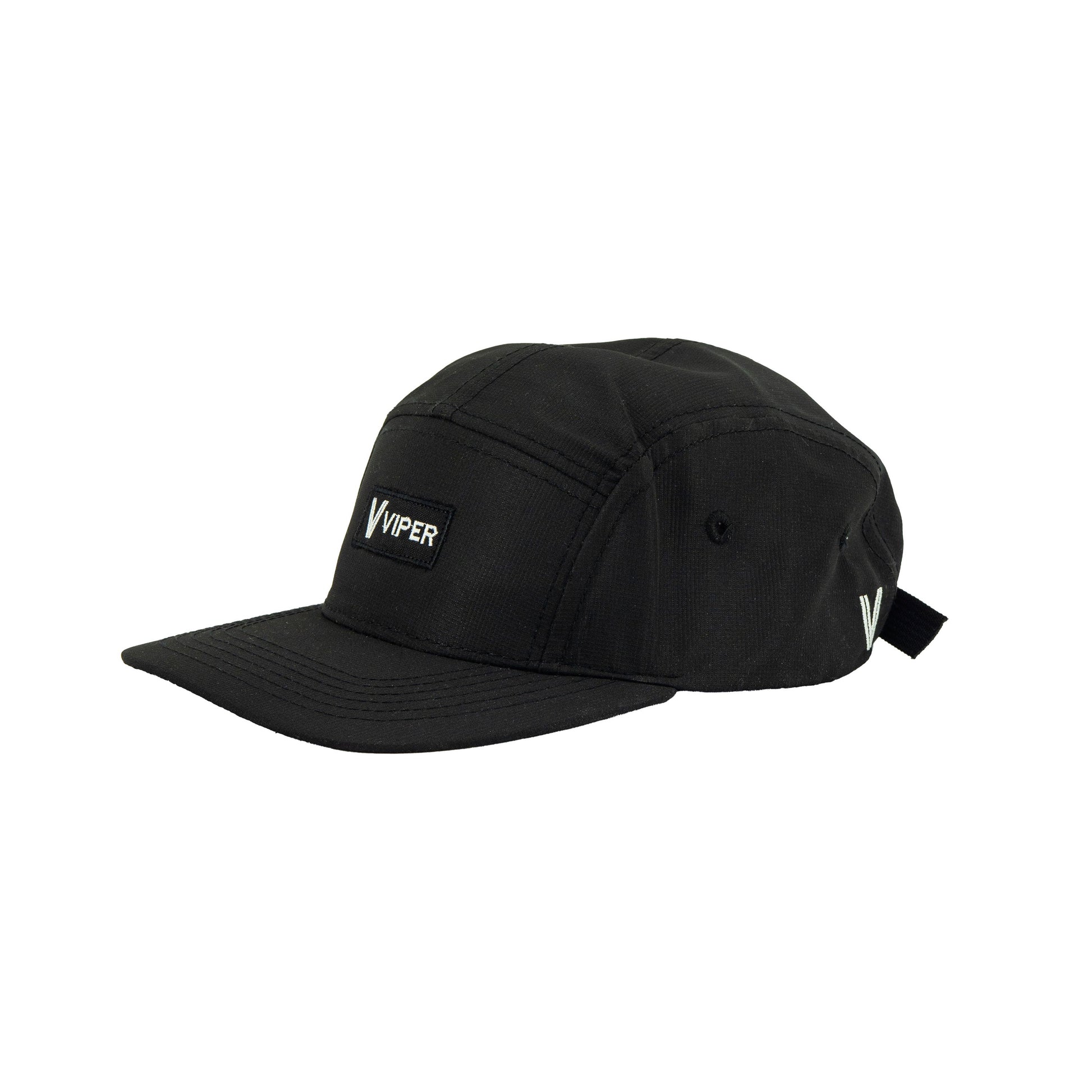 Black cap with Viper Outdoor logo on a white background