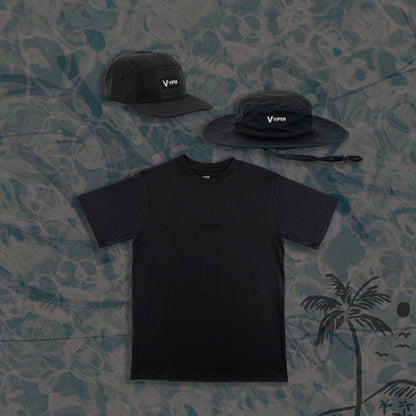 Classic Bundle: Classic VIPER Black T-Shirt & Headwear of Choice