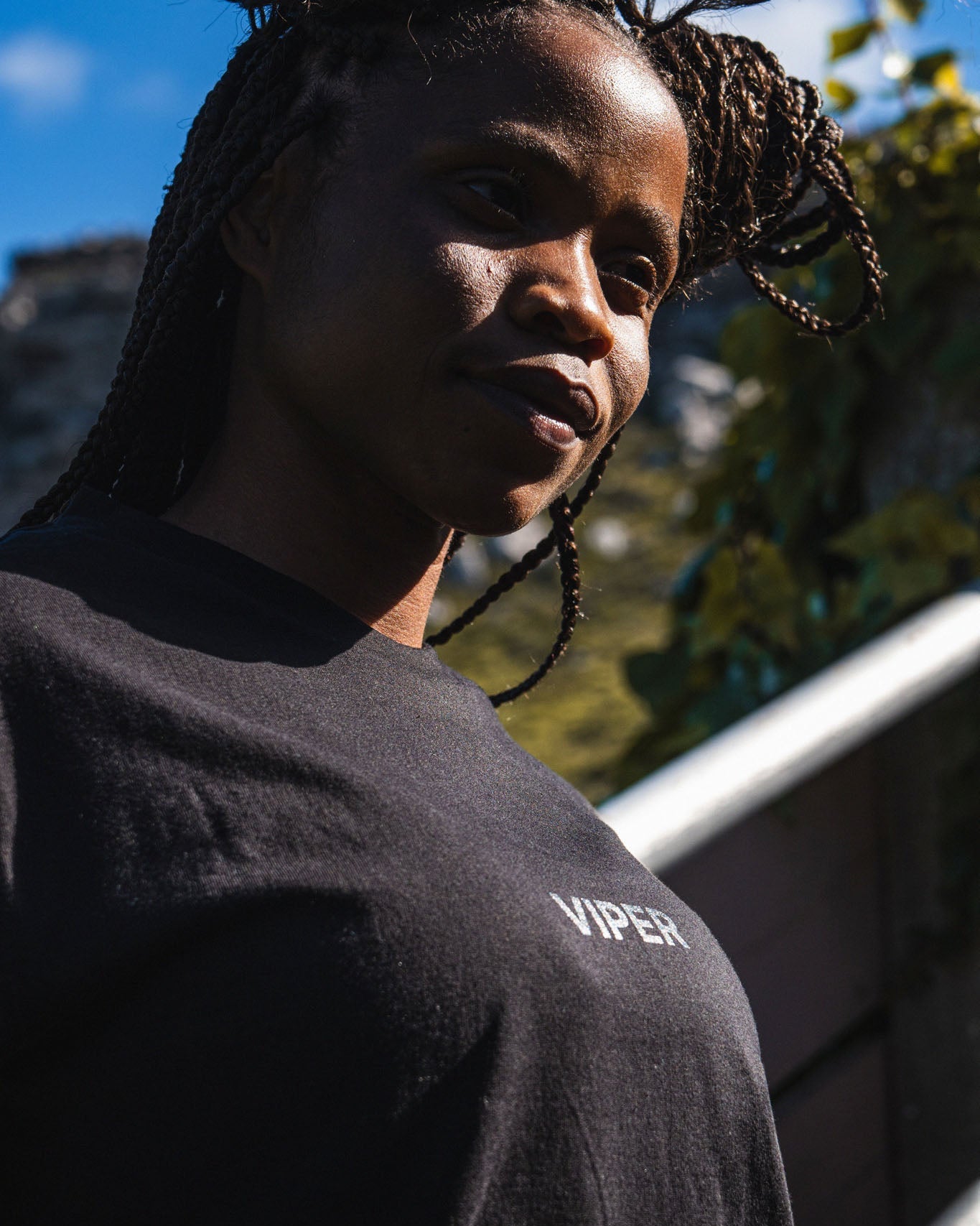 Classic VIPER Black Crew Neck T-Shirt