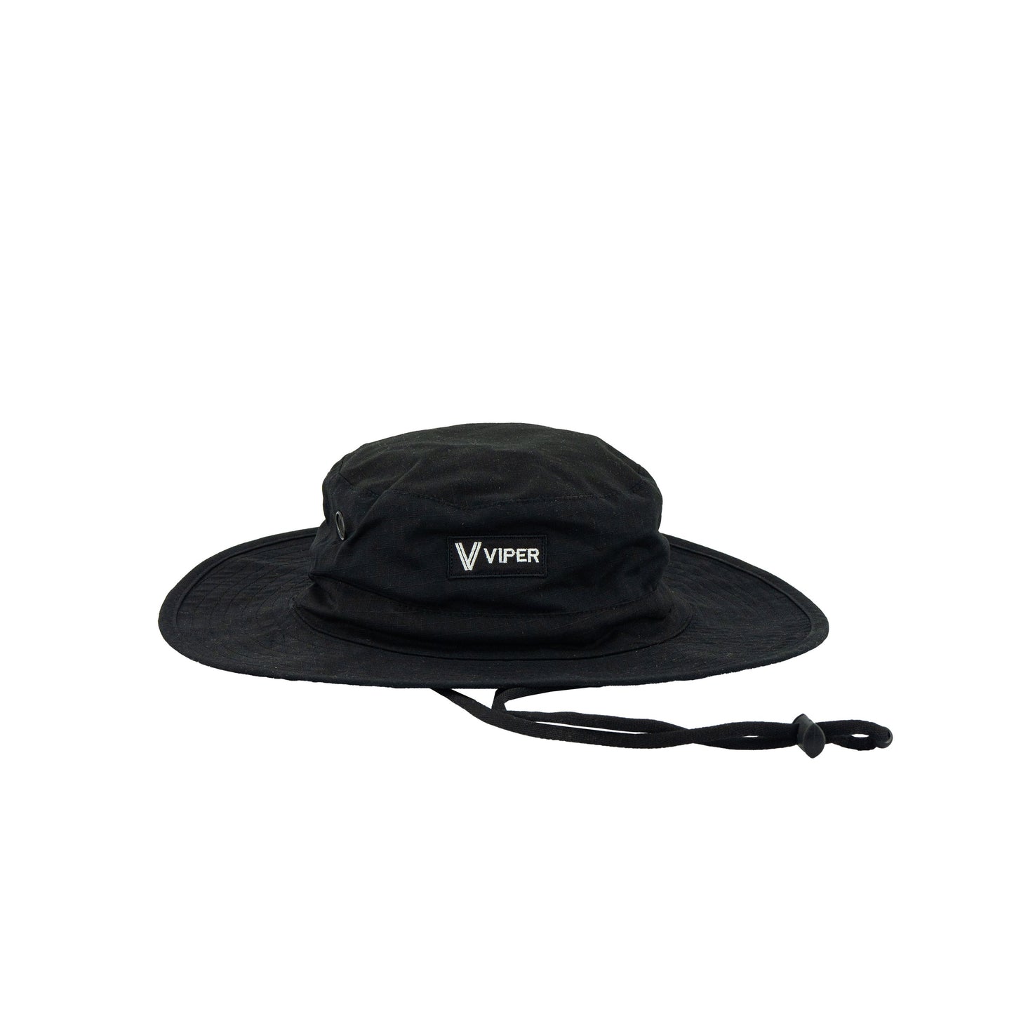 Black hat with Viper Outdoor logo on a white background