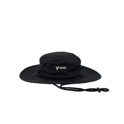 Black hat with Viper Outdoor logo on a white background