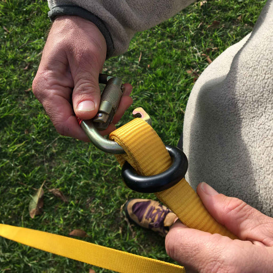 Aluminium Slackline Linelock Ring