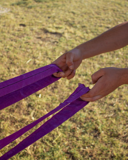 How to use a slackline - slackline sling and shackle - how to slackline